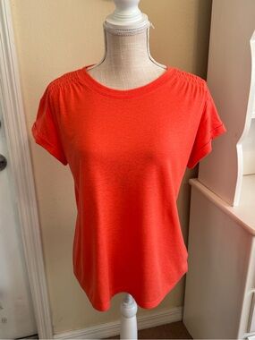 Talbots Orange Tee